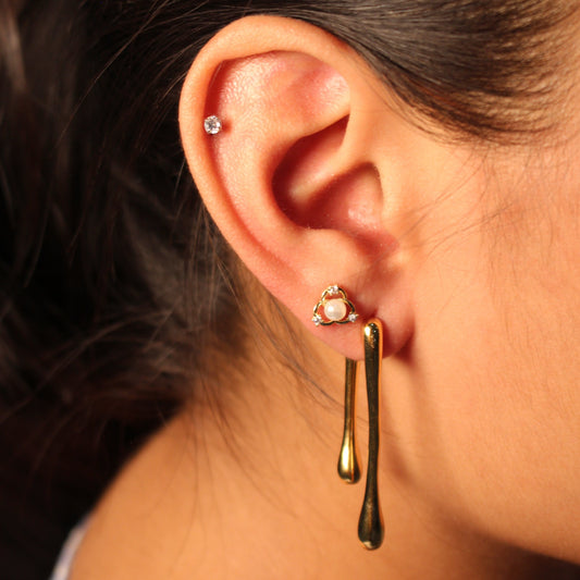 Raindrop earrings