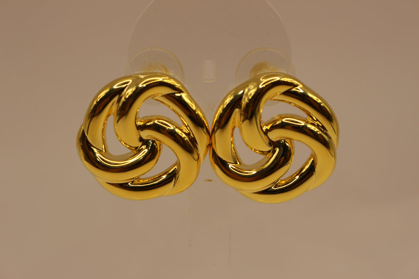 Golden Swirl earrings