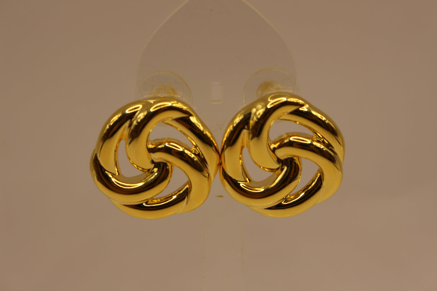 Golden Swirl earrings